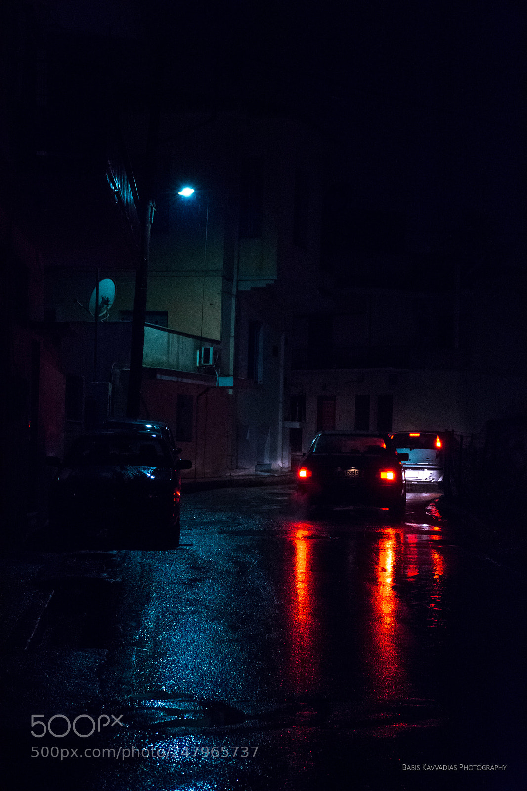 Nikon D7200 sample photo. Rainy night, wet streets photography