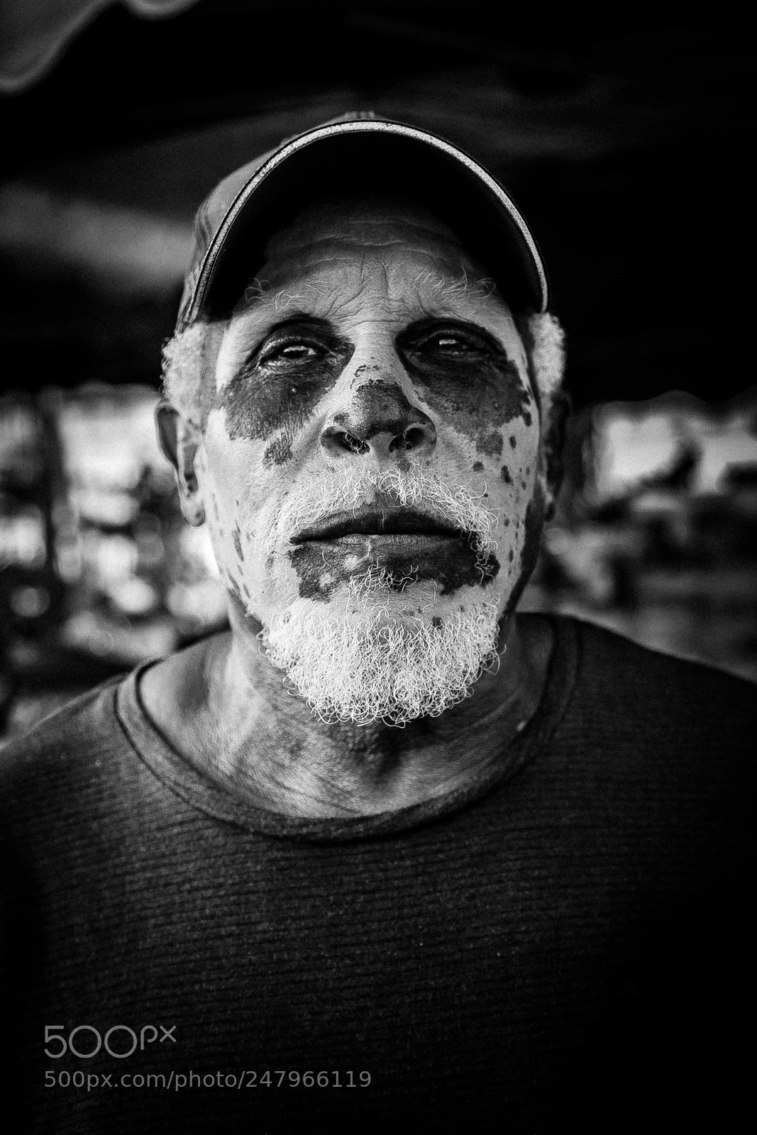 Canon EOS 5D sample photo. Vitiligo skeleton photography
