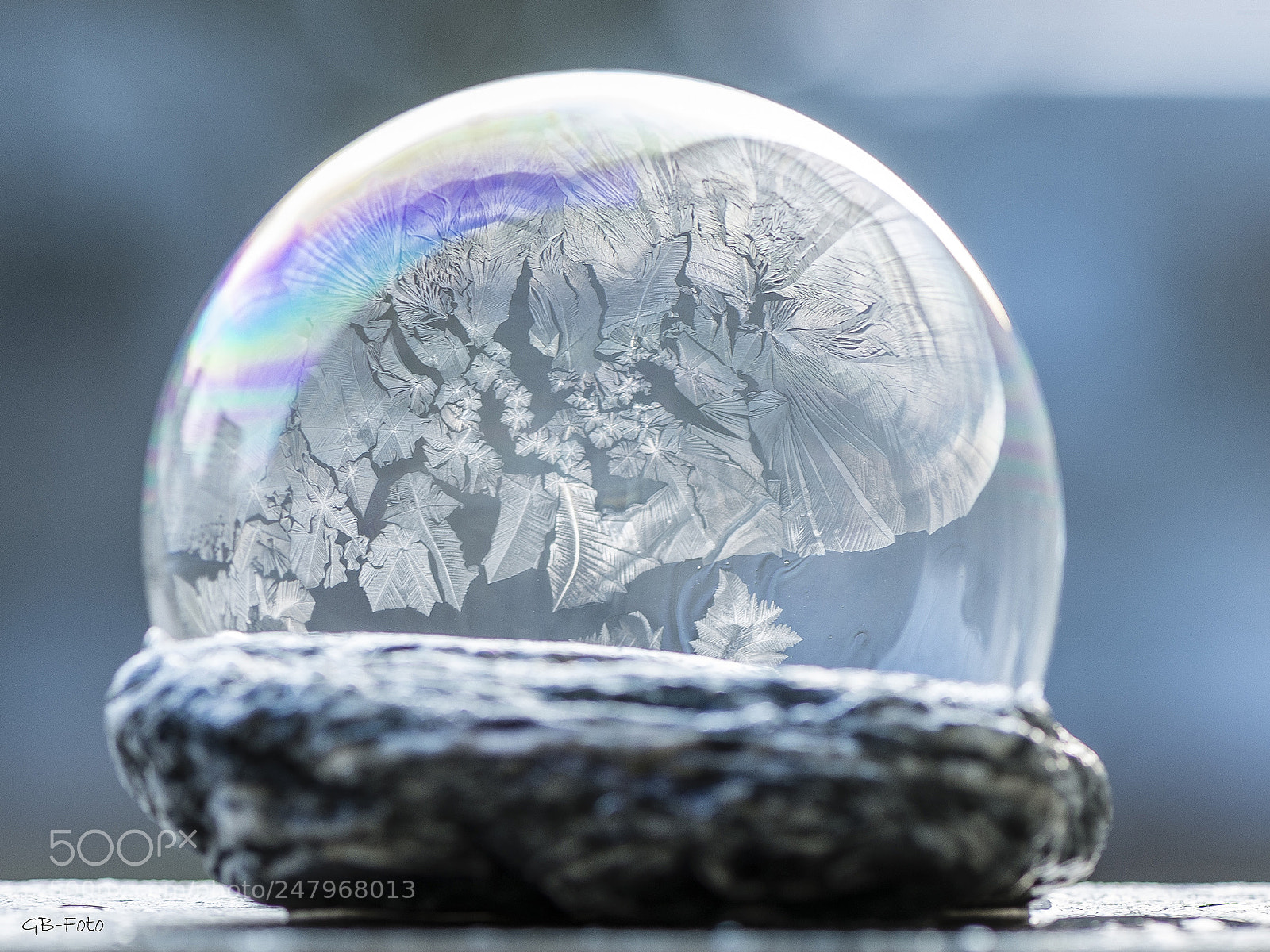 Nikon D800 sample photo. Gefrorene seifenblasen photography
