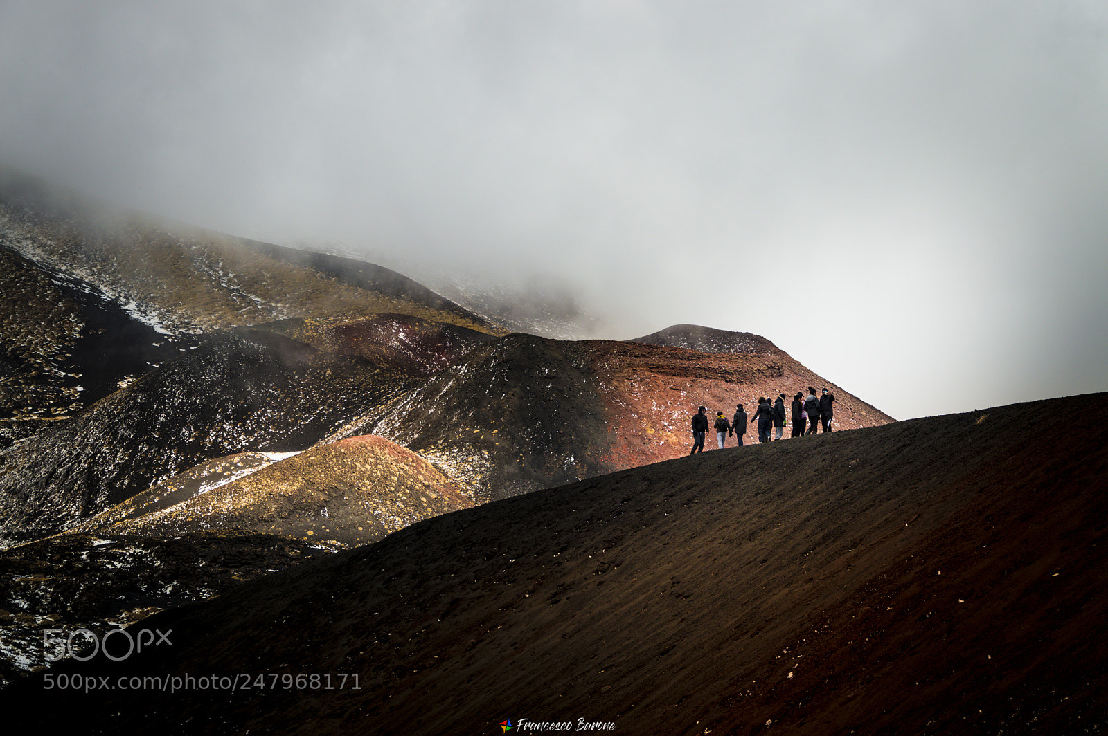 Nikon D3200 sample photo. Climbing etna photography