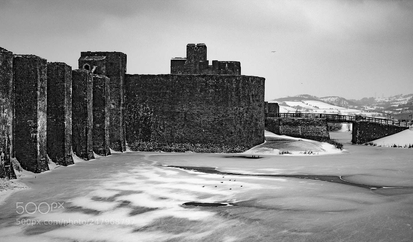 Canon EOS 1300D (EOS Rebel T6 / EOS Kiss X80) sample photo. Caerphilly castle photography