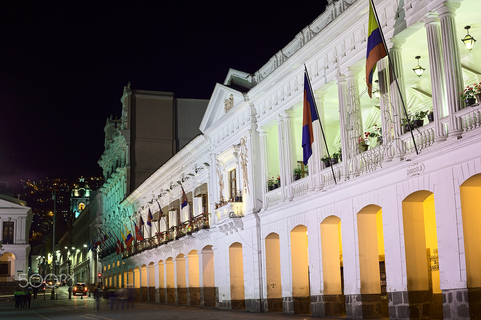 Canon EF 50mm F1.8 II sample photo. Archbishop's palace in quito, ecuador photography