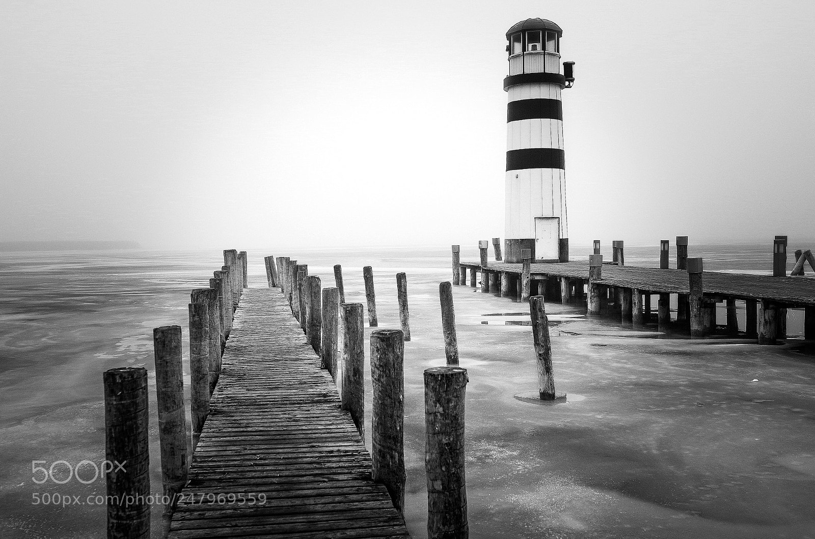 Pentax K-50 sample photo. Lighthouse - lake neusiedl photography
