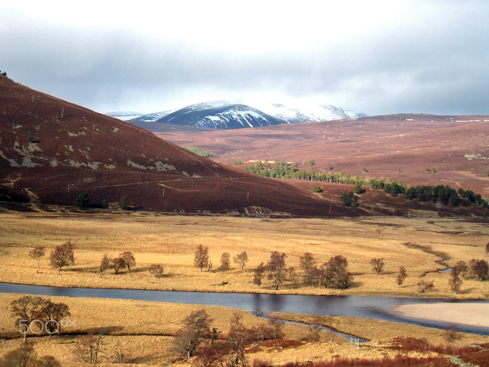 Canon POWERSHOT S230 sample photo. A scottish highland scene photography