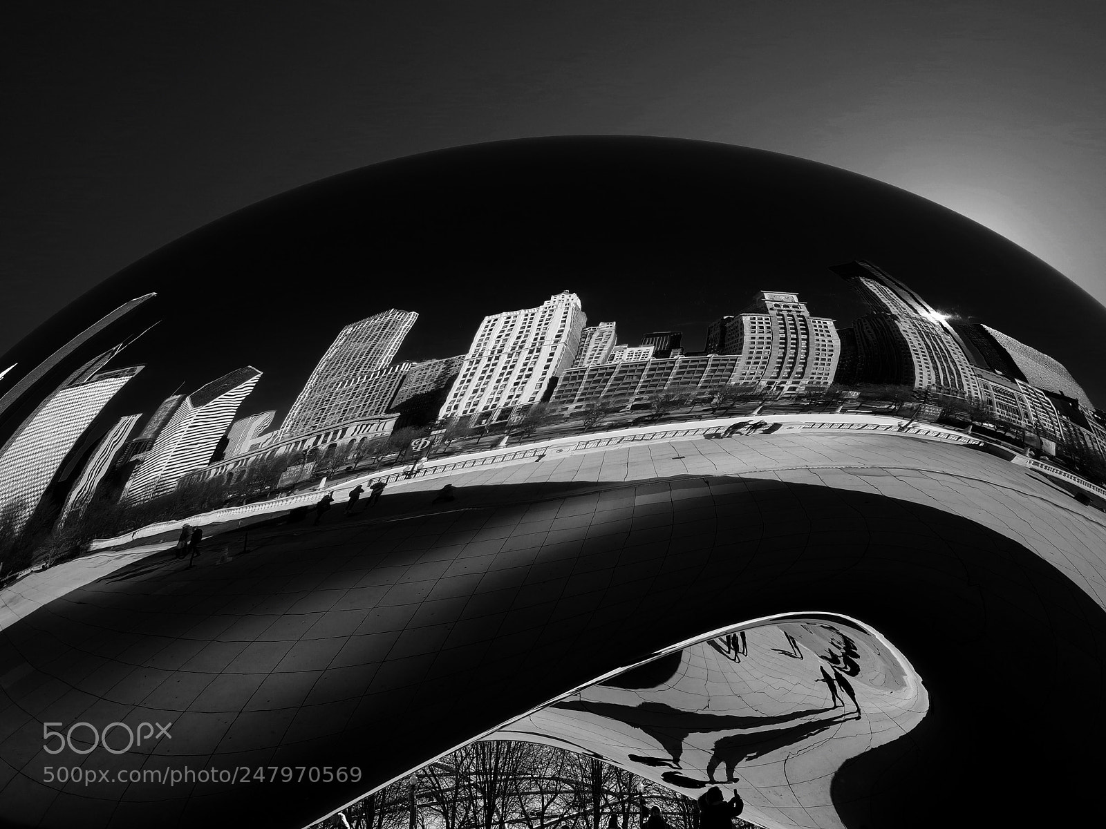 Ricoh GR II sample photo. Chicago bean photography