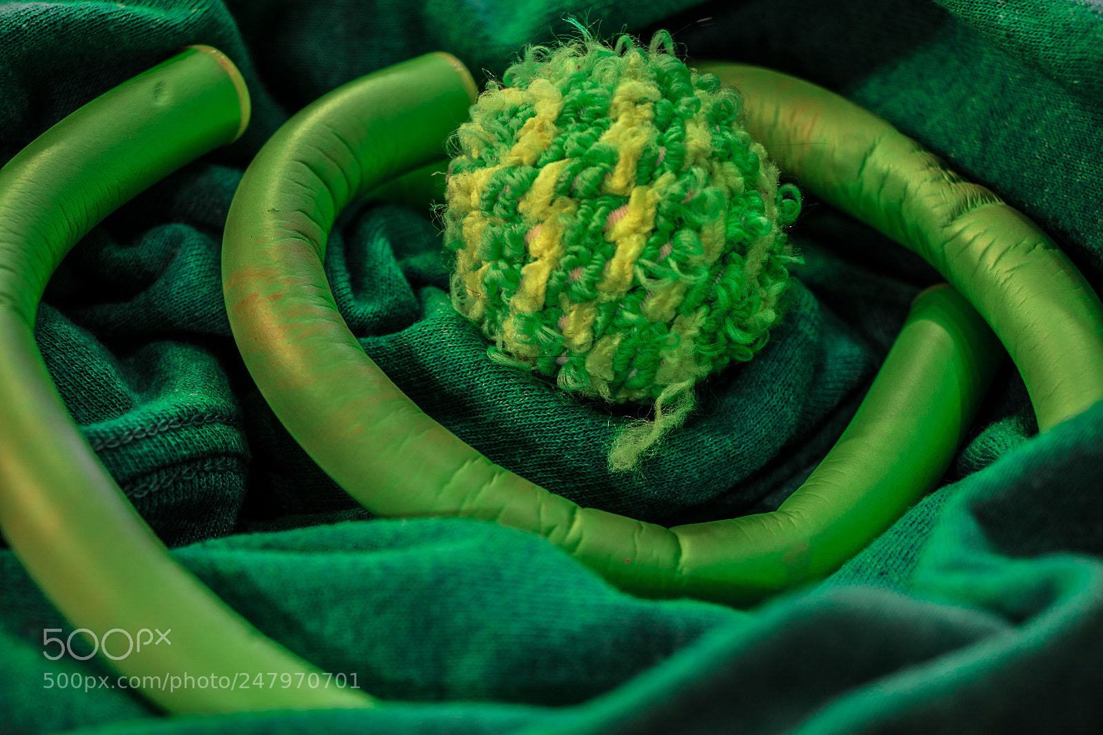 Canon EOS 7D Mark II sample photo. Monochromatic green photography