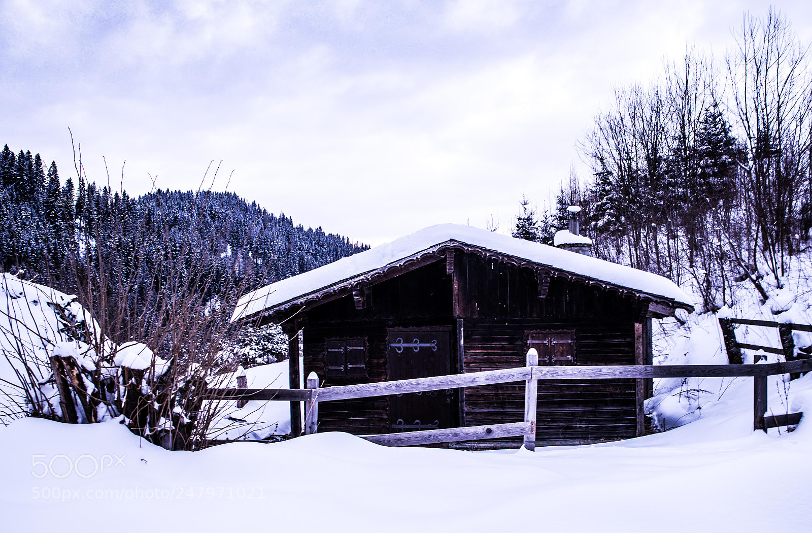 Nikon D610 sample photo. Winter in austria photography