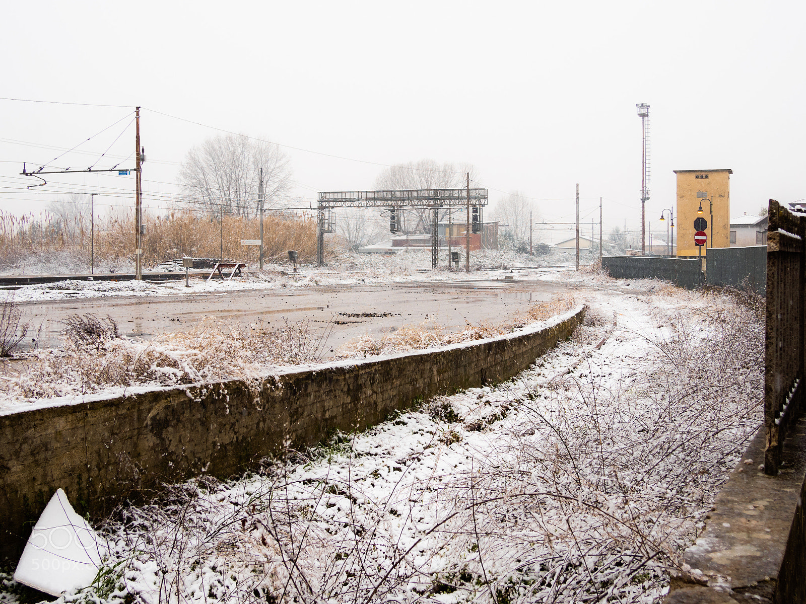 Olympus OM-D E-M10 II sample photo. Will the train arrive? photography
