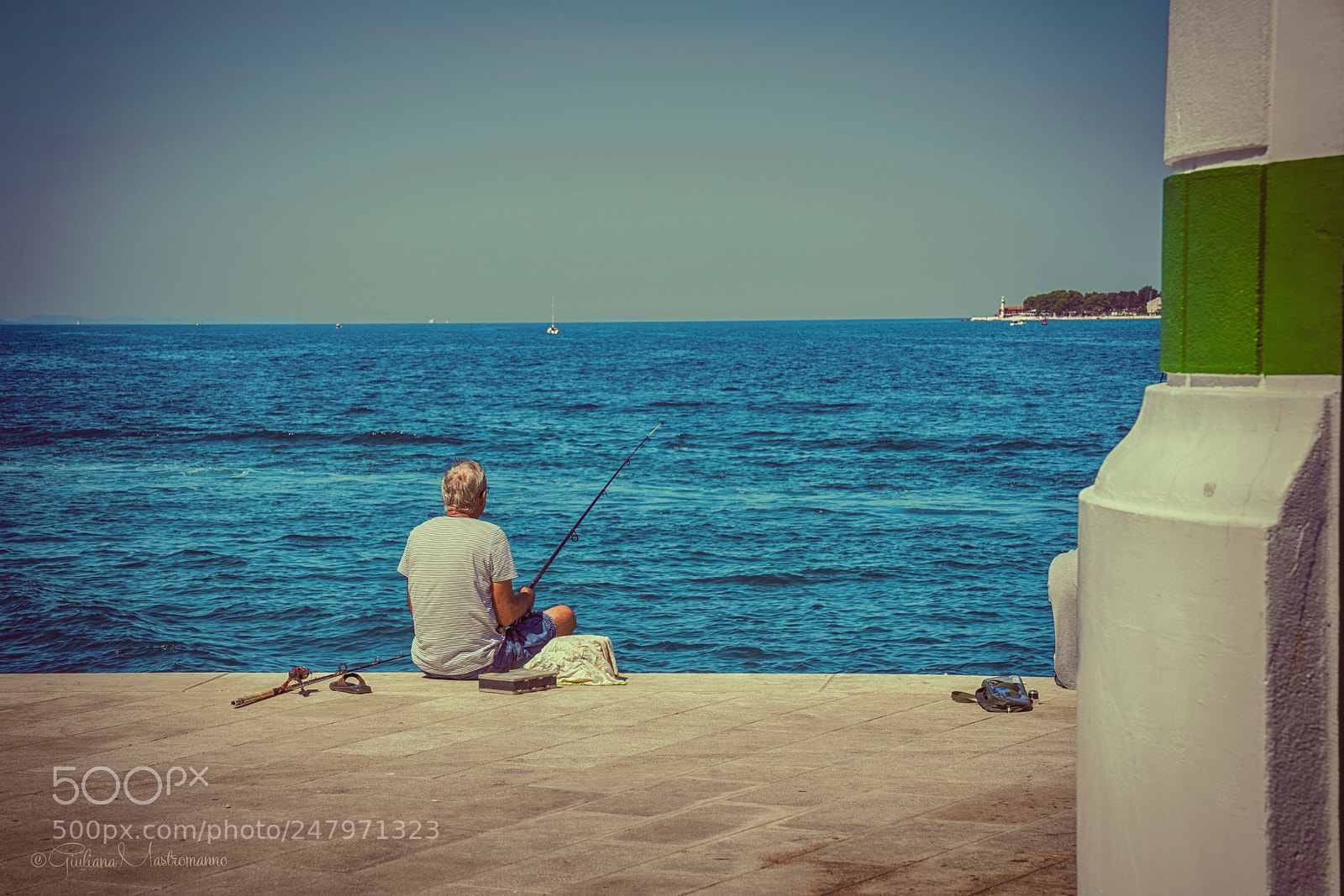 Sony a7R II sample photo. The fisherman photography