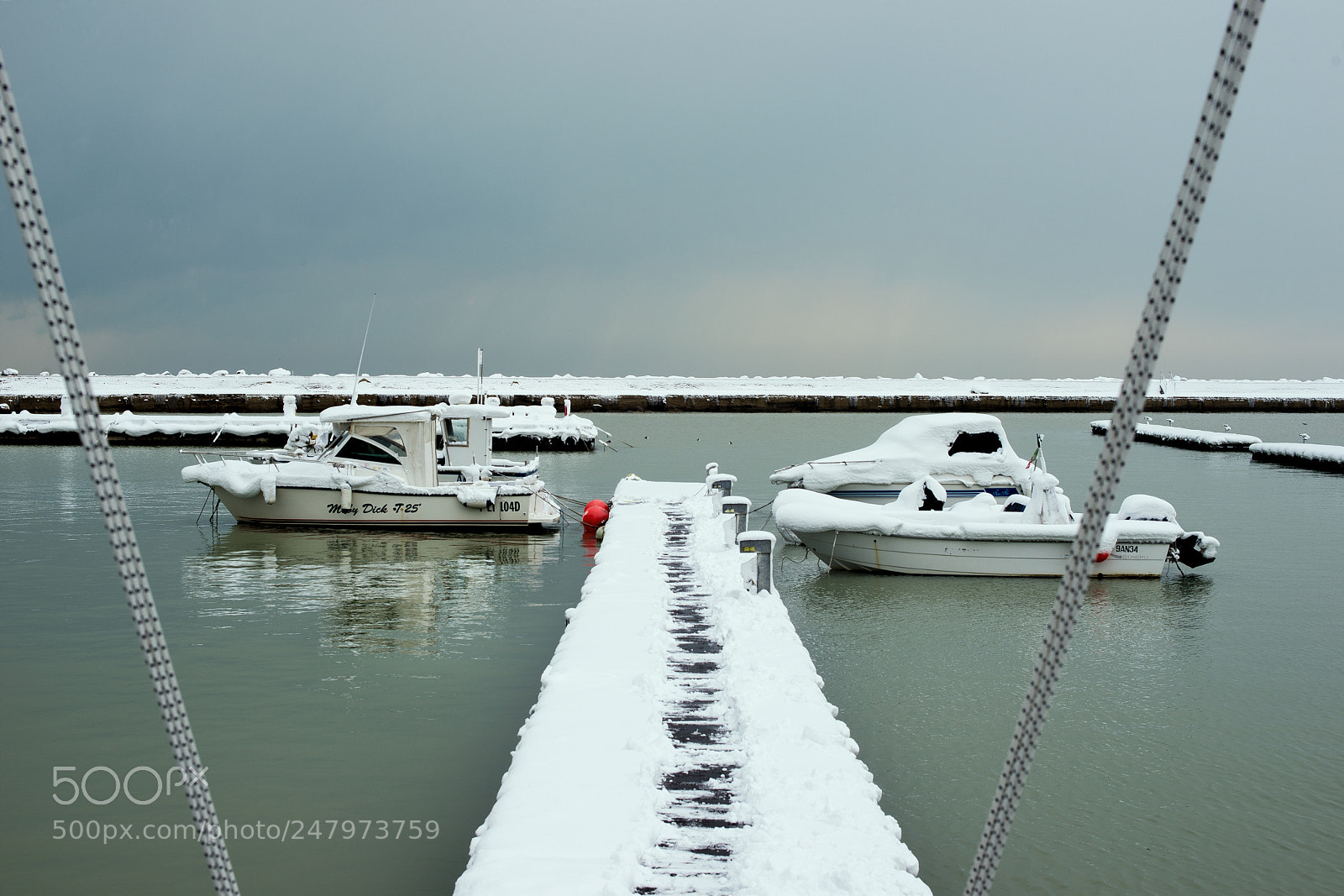 Nikon D610 sample photo. Snow marina photography