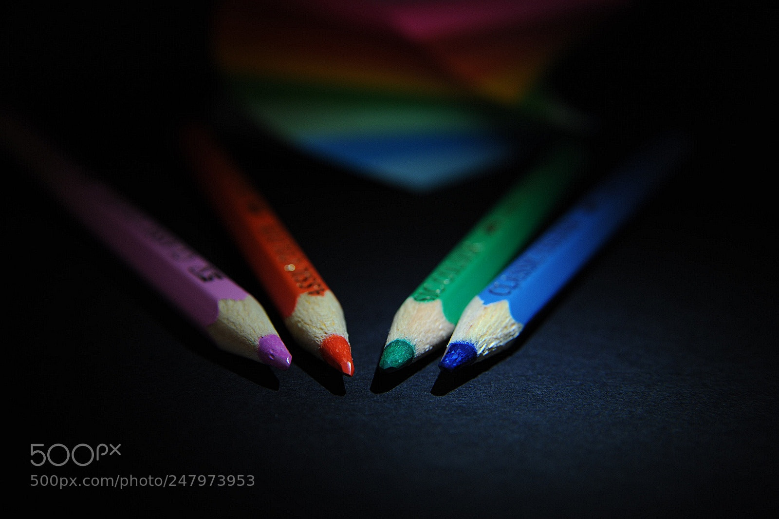 Nikon D700 sample photo. 4 pencils photography