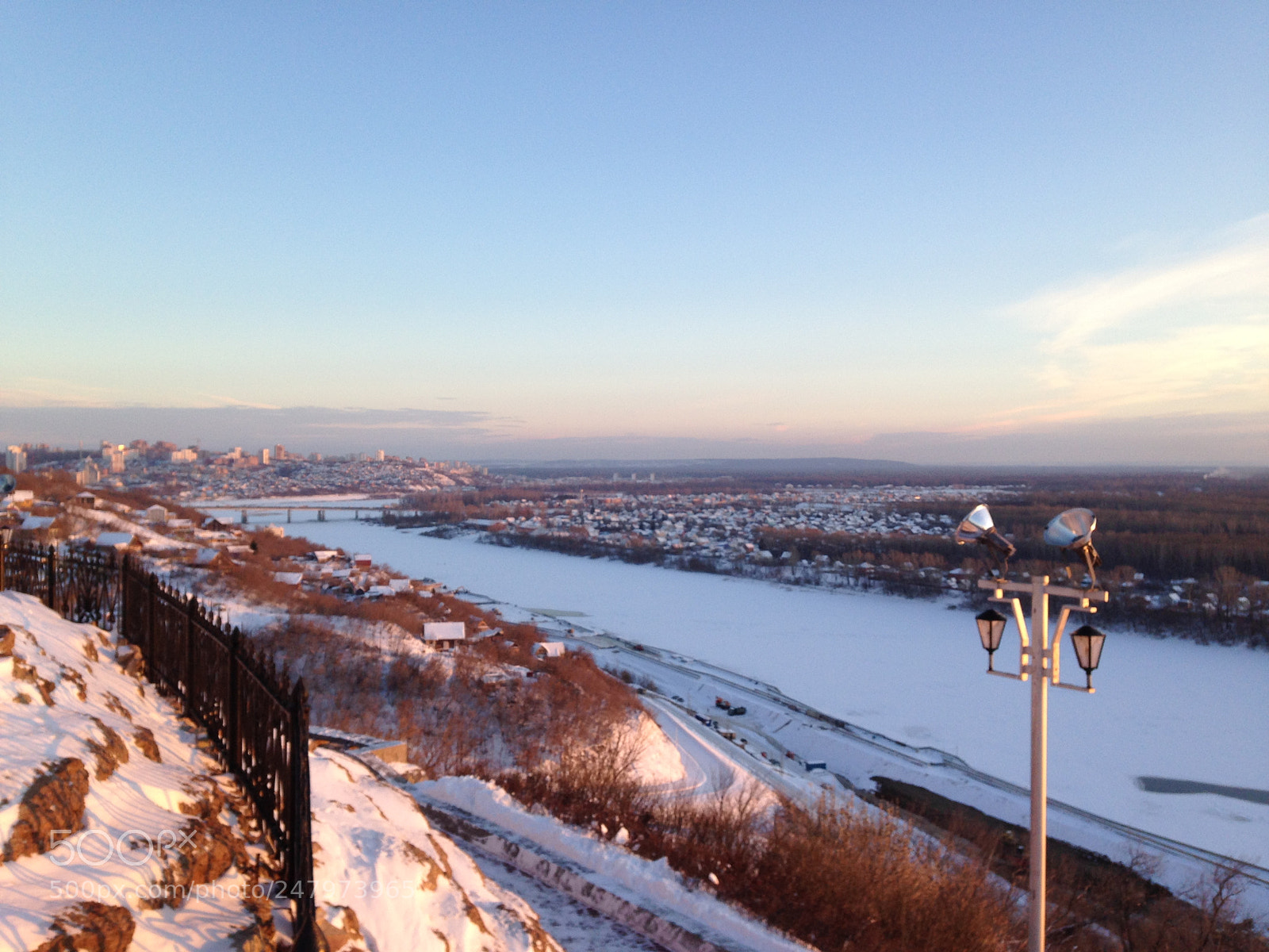 Apple iPhone 5c sample photo. Winter city photography