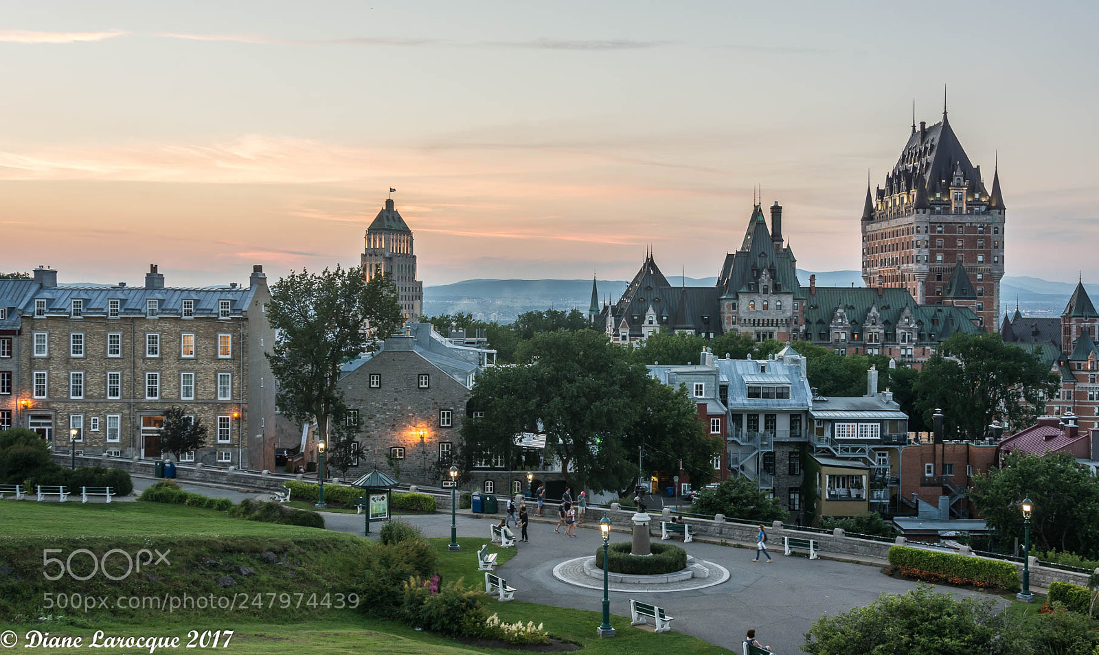 Nikon D7100 sample photo. Ch teau frontenac, qu photography