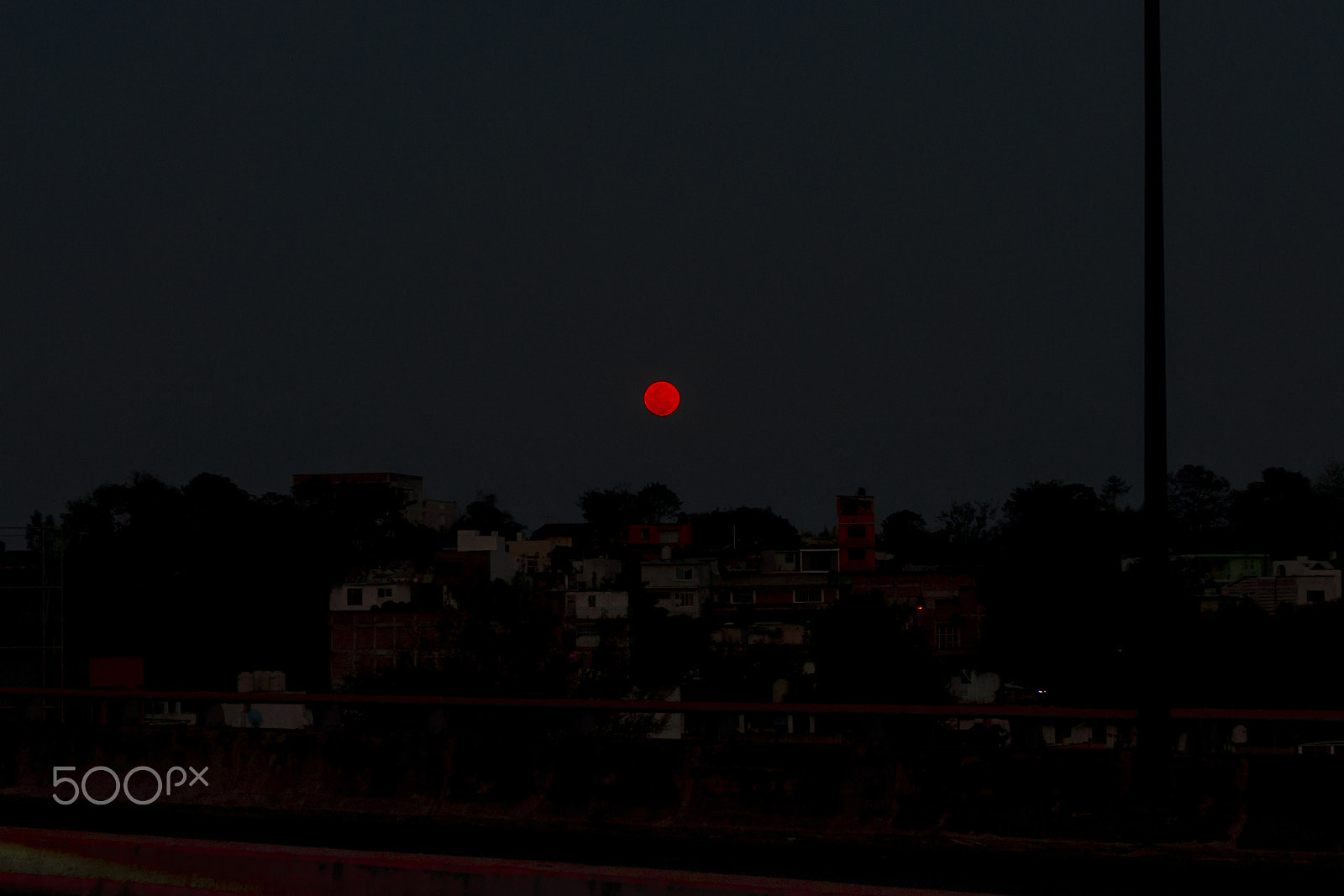 Sony Cyber-shot DSC-RX1R sample photo. Red moon photography