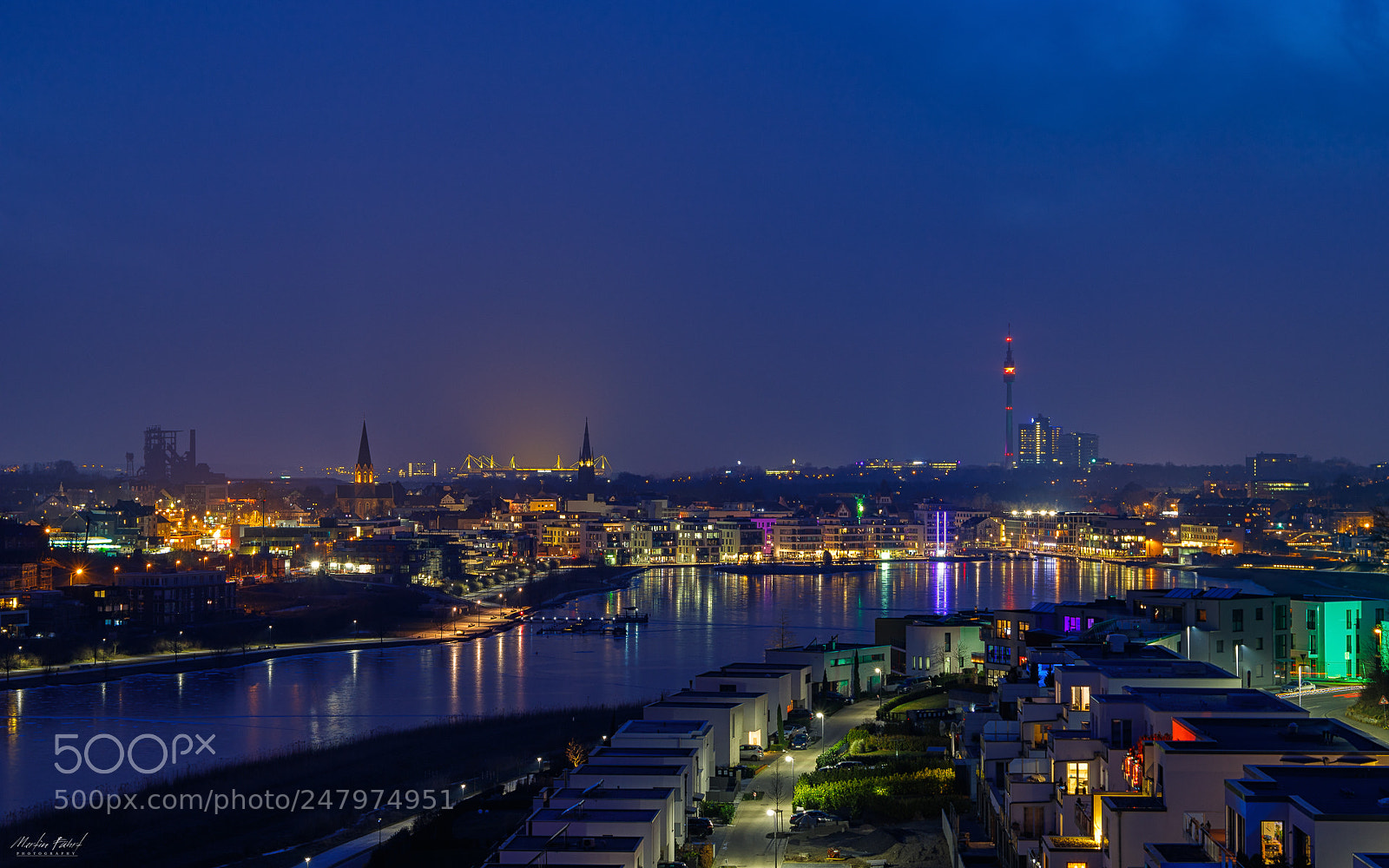 Canon EOS 6D Mark II sample photo. Blue hour phoenix see photography