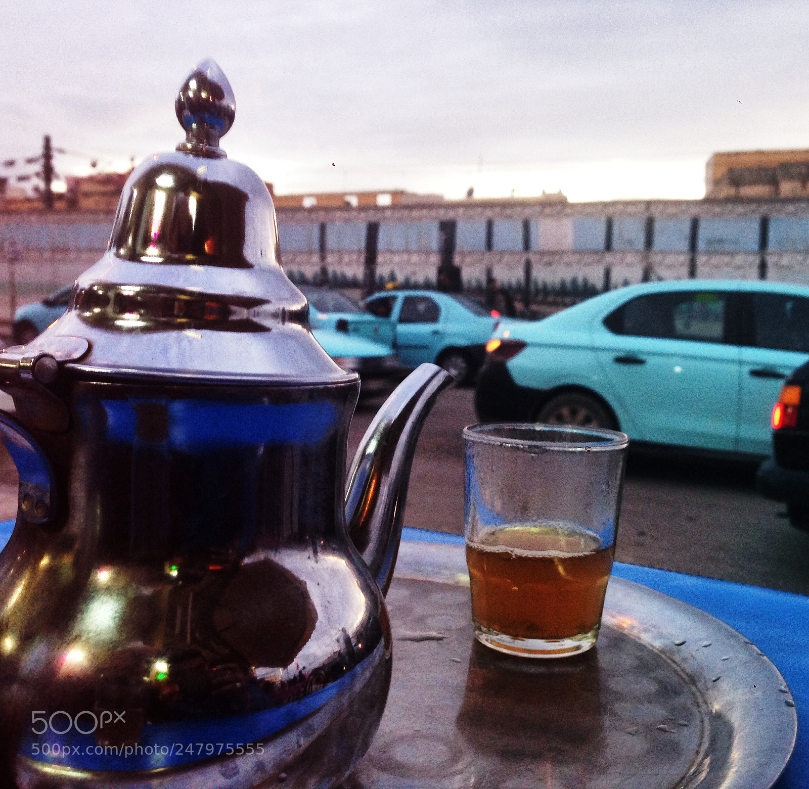 Apple iPhone 5 sample photo. Authentic moroccan tea photography