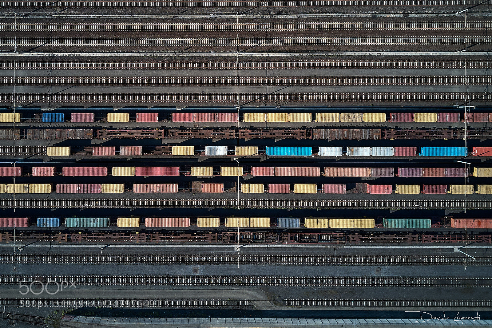 DJI FC220 sample photo. Rail photography