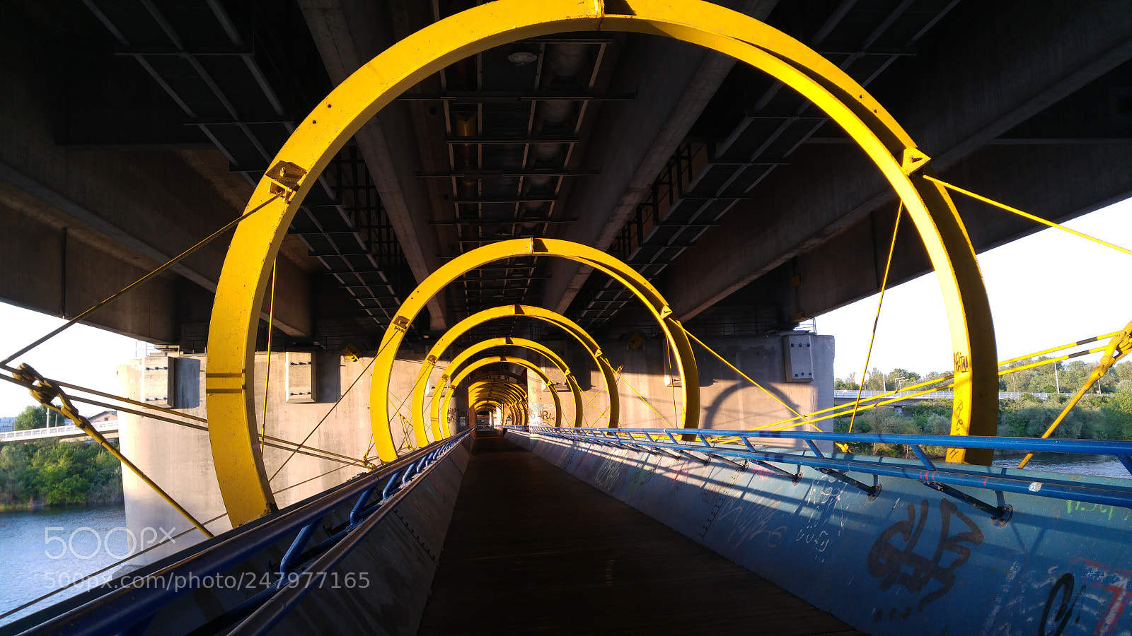 LG G4 sample photo. Donaubrücke wien photography