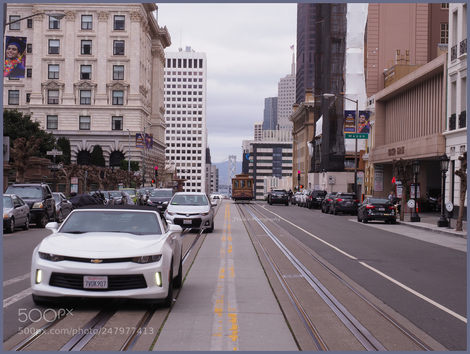 Olympus OM-D E-M1 Mark II sample photo. San francisco cable cars photography