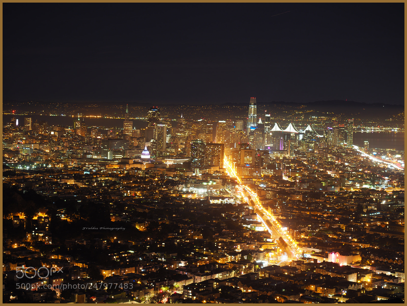 Olympus OM-D E-M1 Mark II sample photo. San francisco at night photography