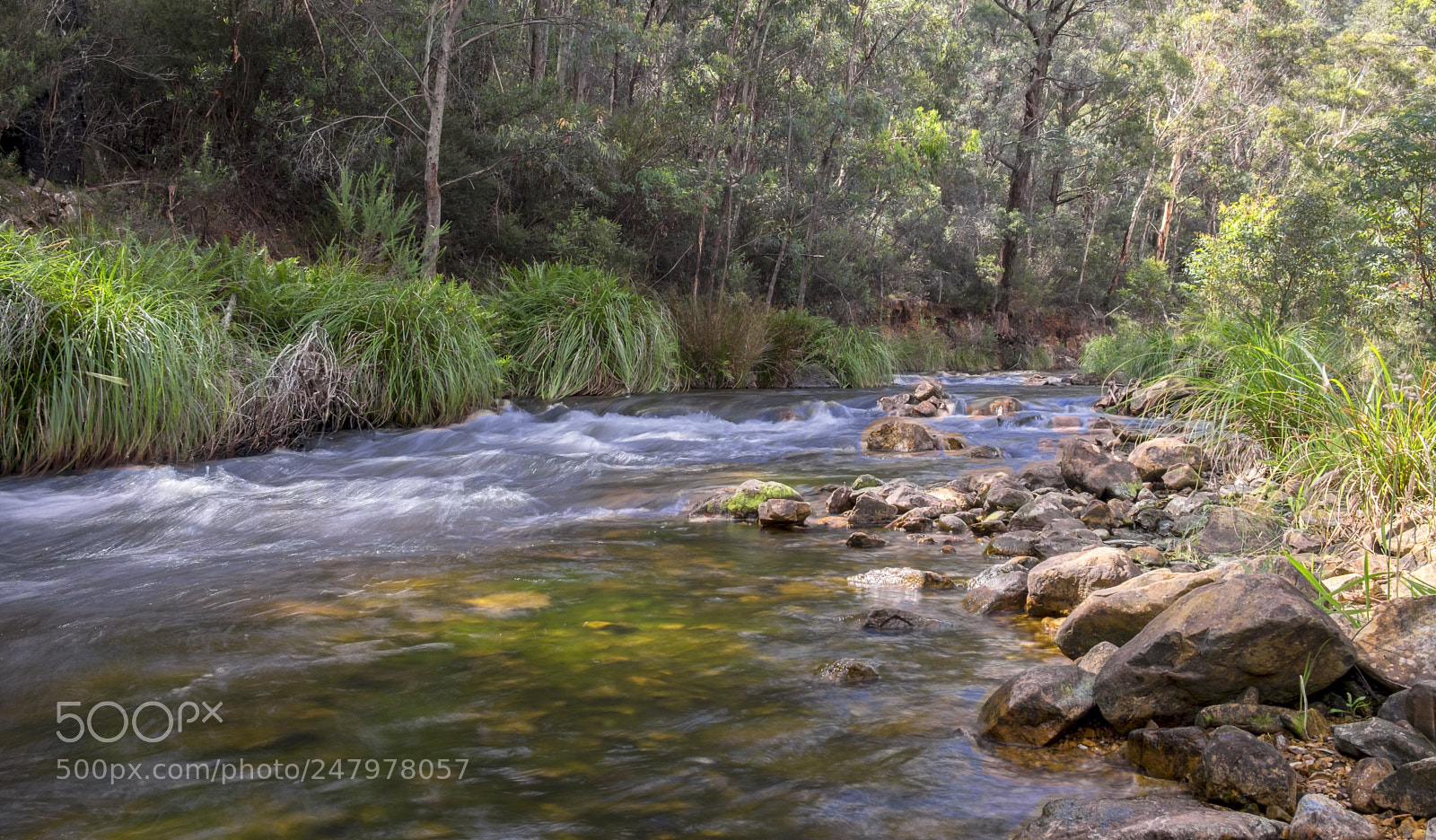 Fujifilm X-E2 sample photo. Little river flowing photography