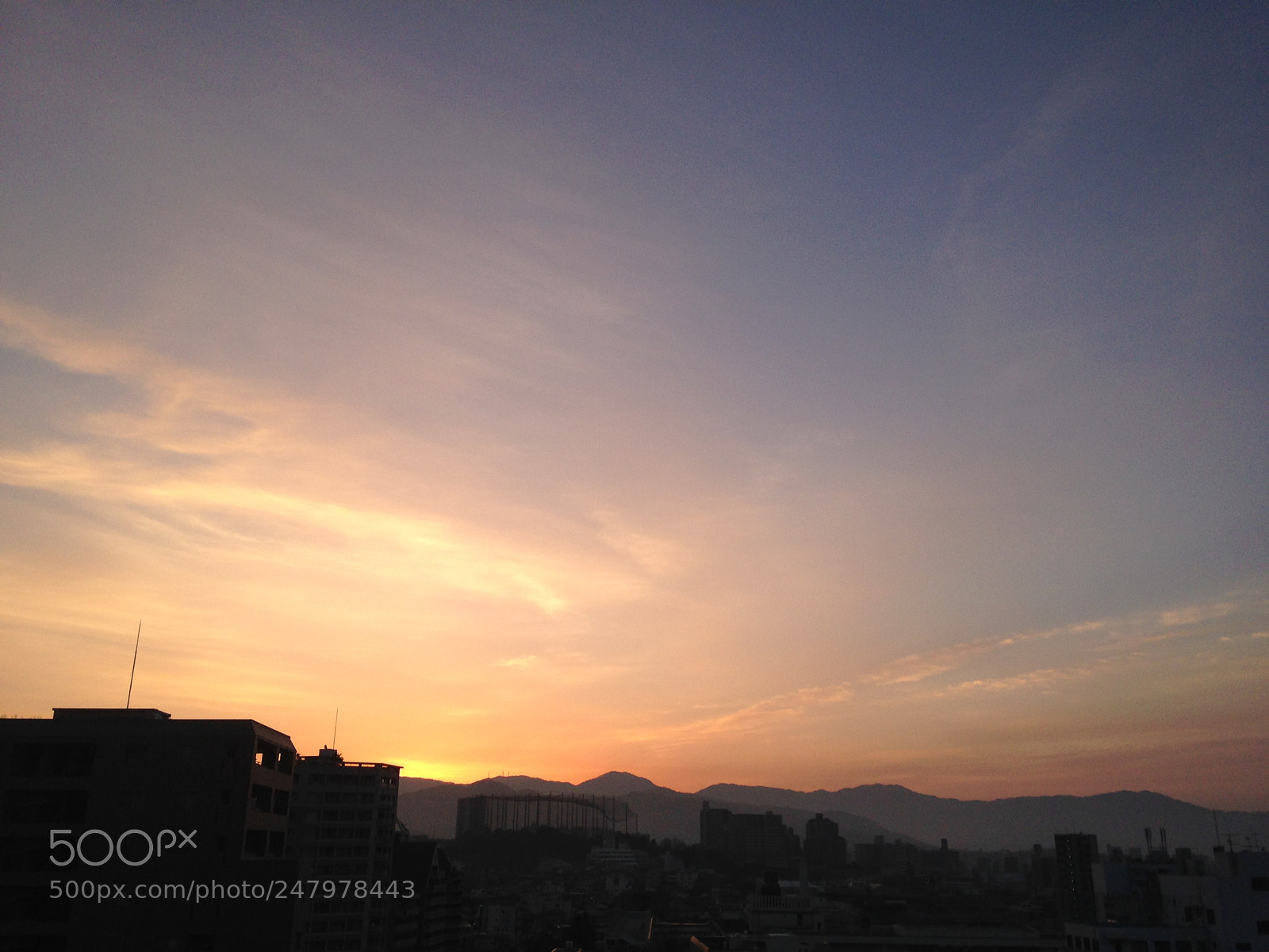Apple iPhone 5c sample photo. 06:30hiroshima  photography