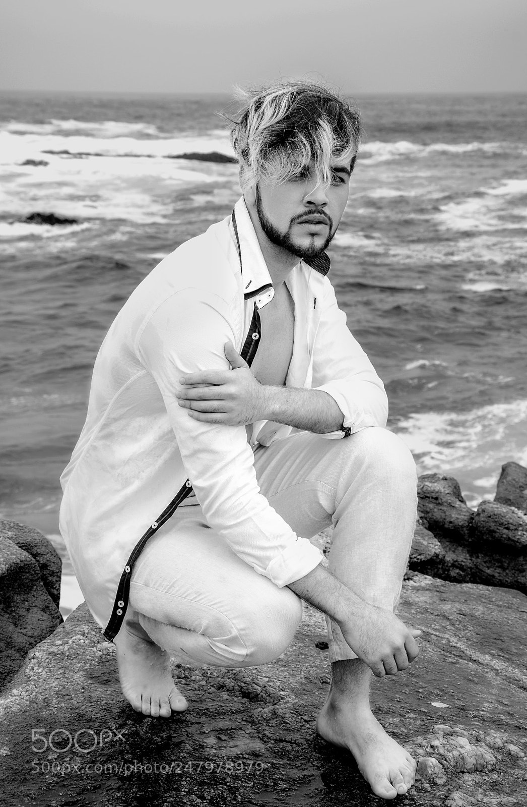Nikon D7100 sample photo. Black shadows & white roses photography