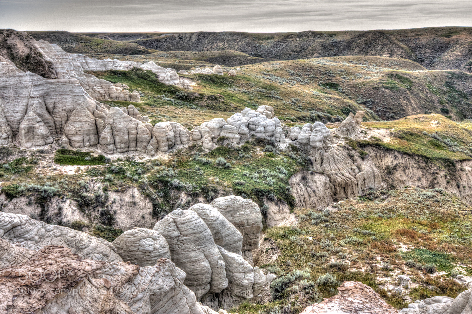 Canon EOS 450D (EOS Rebel XSi / EOS Kiss X2) sample photo. Hoodoos along the chalk photography