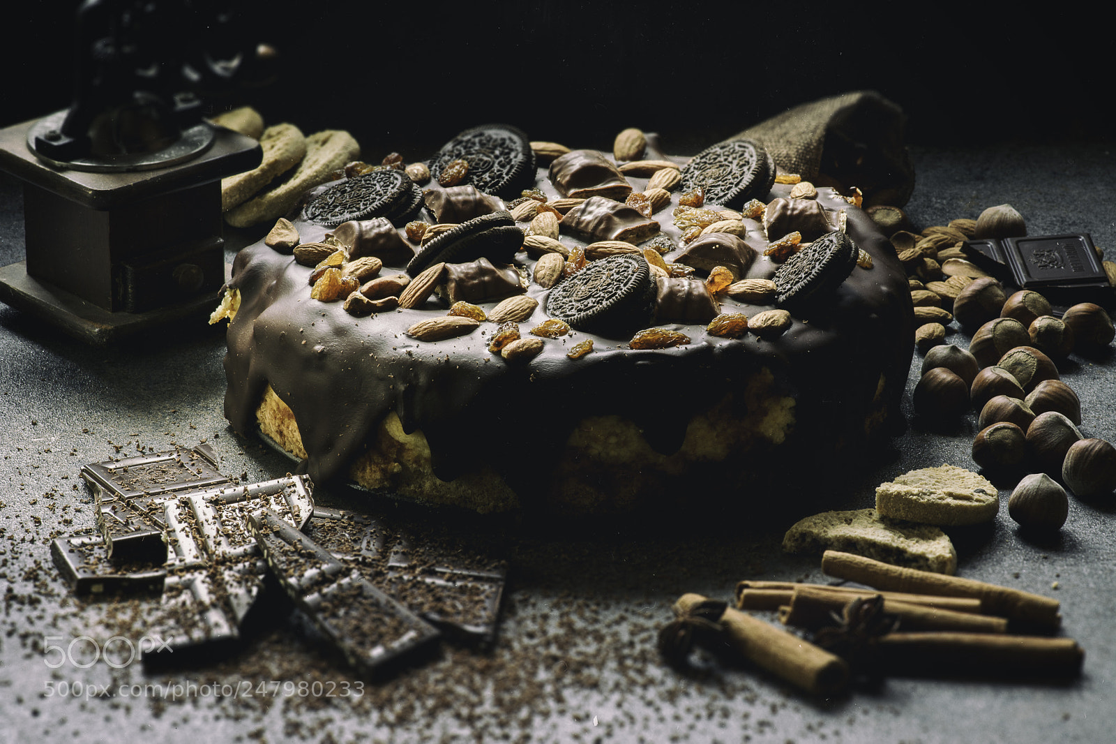 Nikon D7100 sample photo. Cheesecake with chocolate top photography