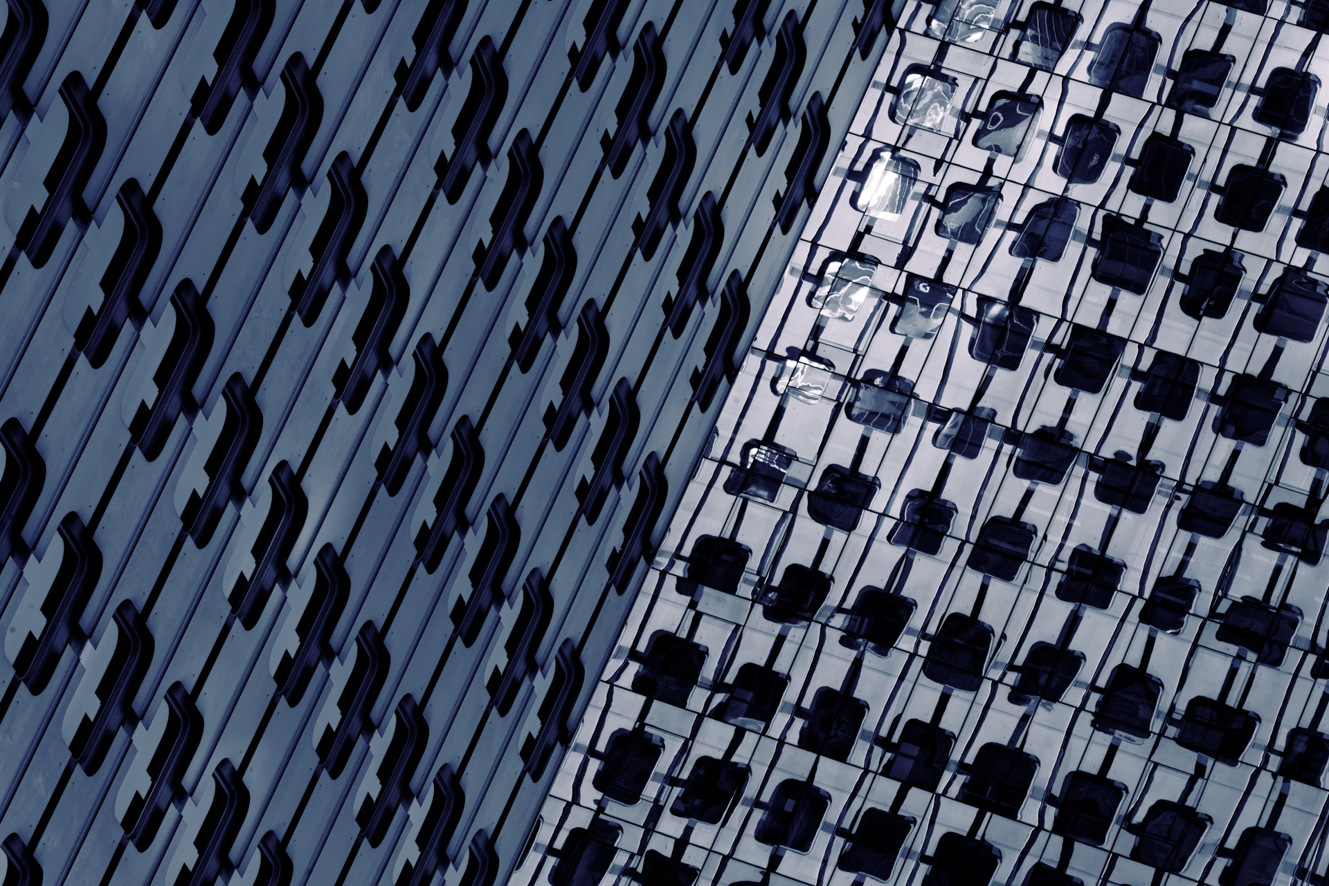 Nikon D800 sample photo. La defense - windows... photography