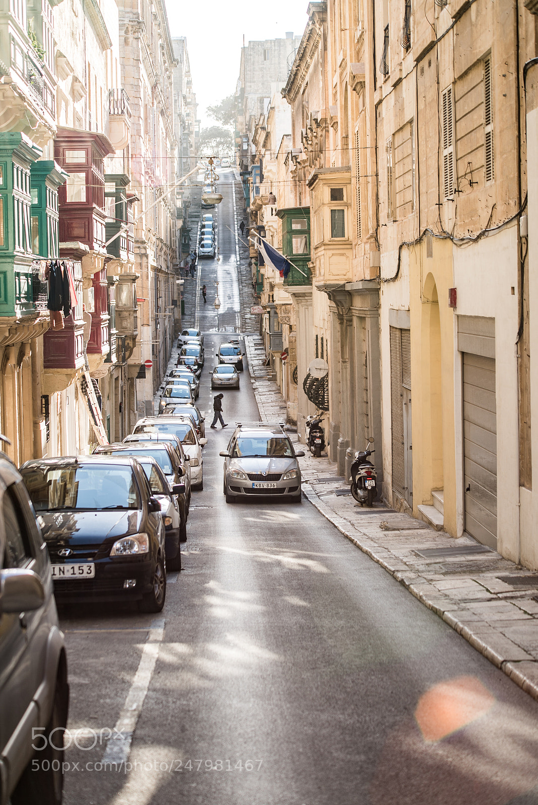 Sony a7S sample photo. Valleta street photography