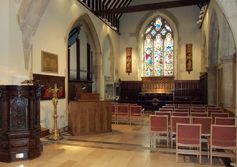 Kodak EASYSHARE M580 DIGITAL CAMERA sample photo. Church nave photography