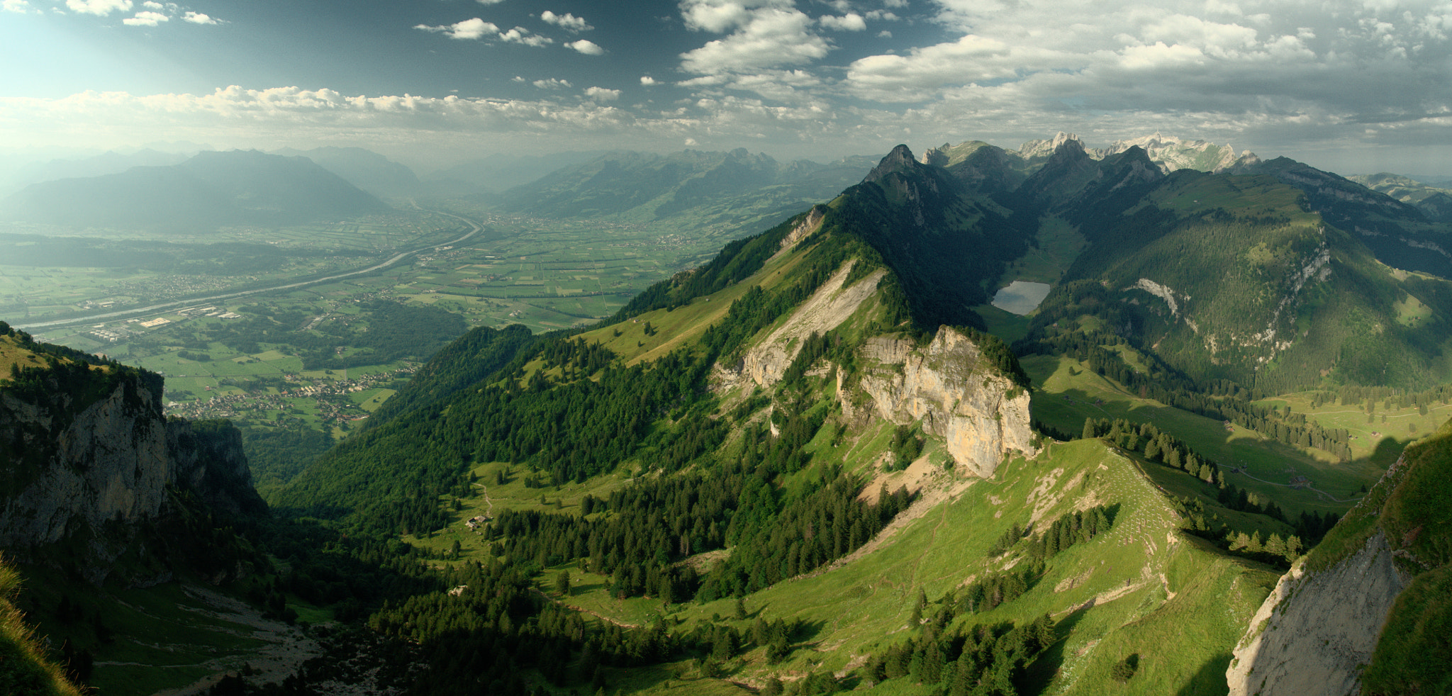 Nikon D300 sample photo. Saemtisersee und rheintal photography