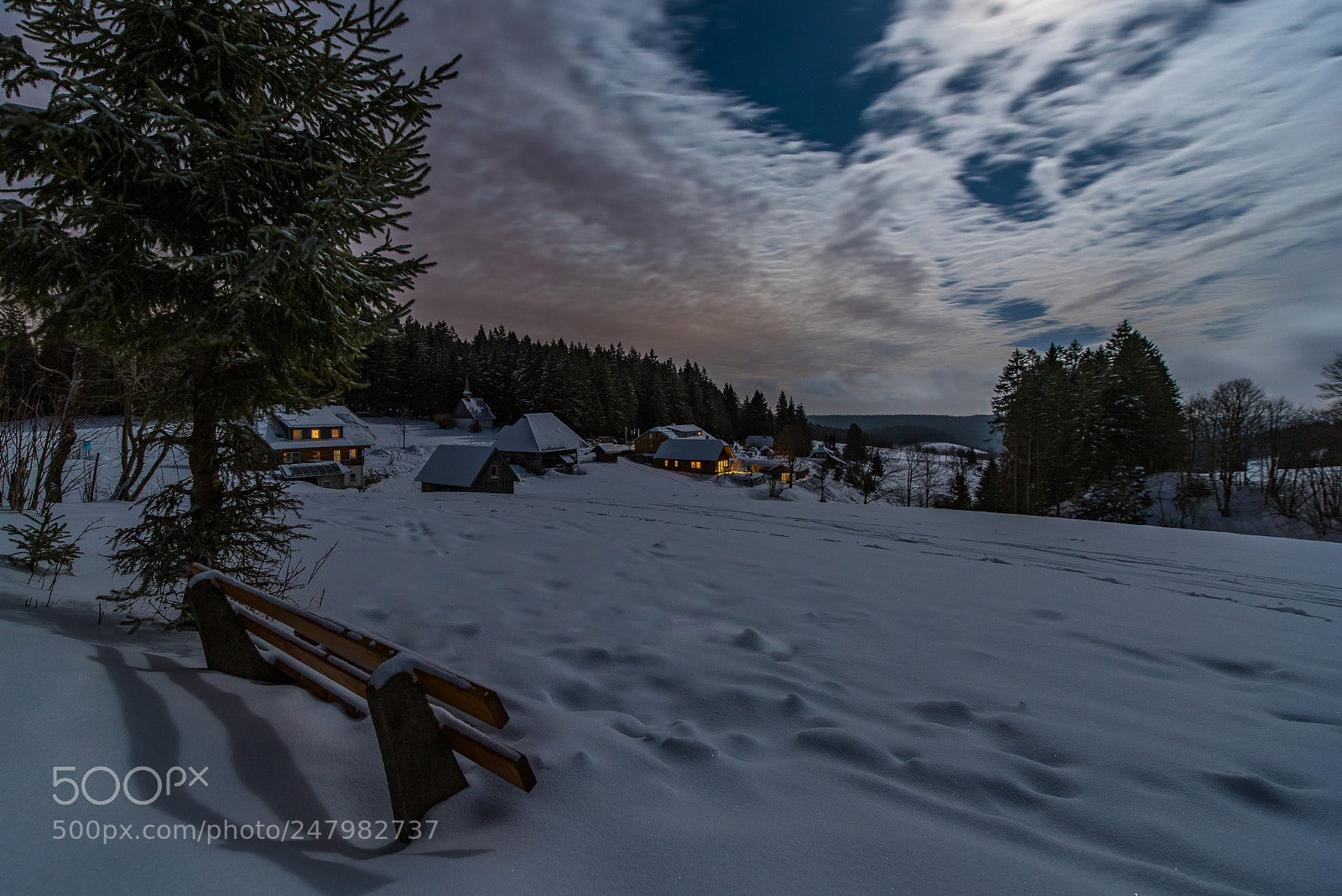 Nikon D810 sample photo. Moon night photography