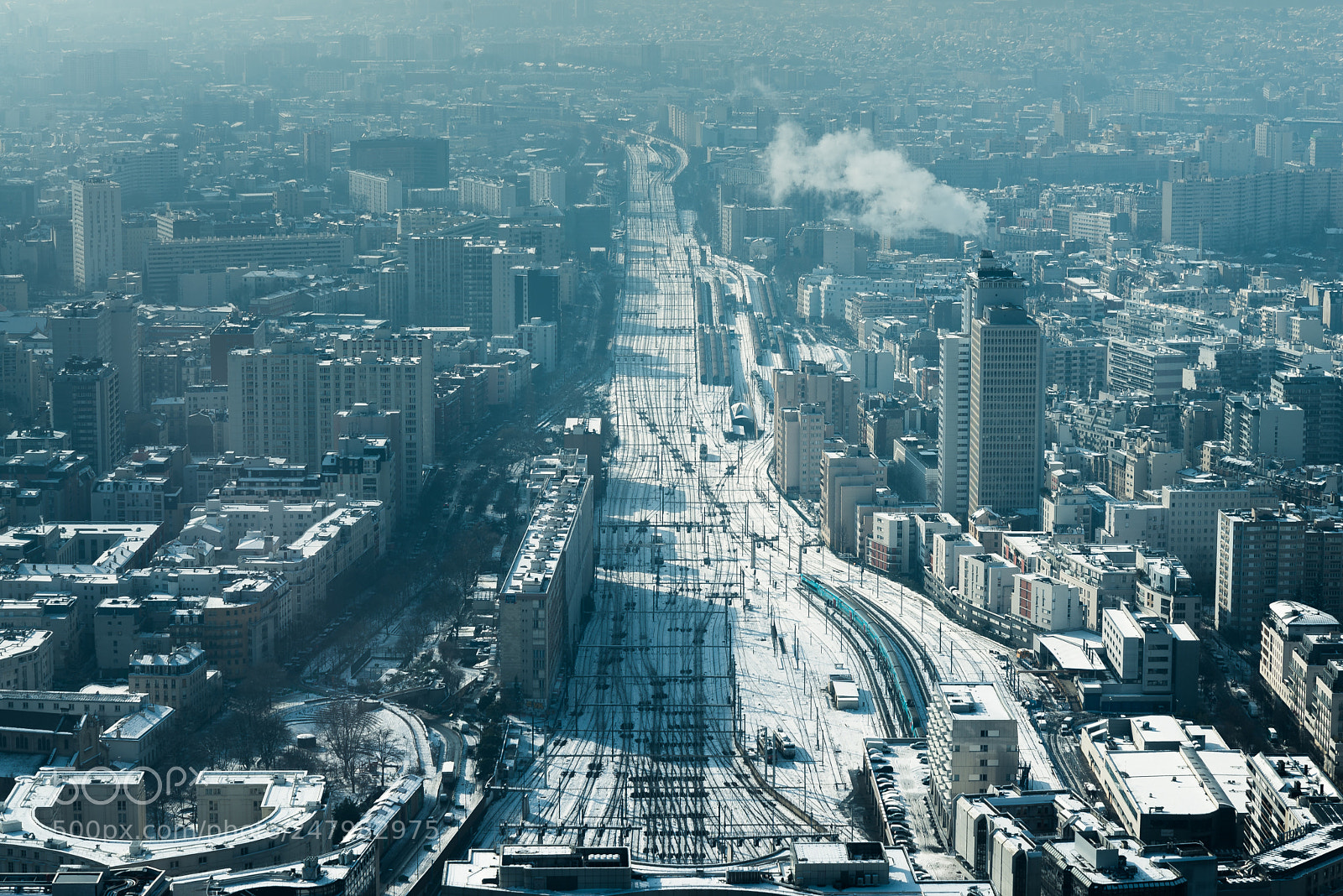 Nikon D610 sample photo. Montparnasse gare photography