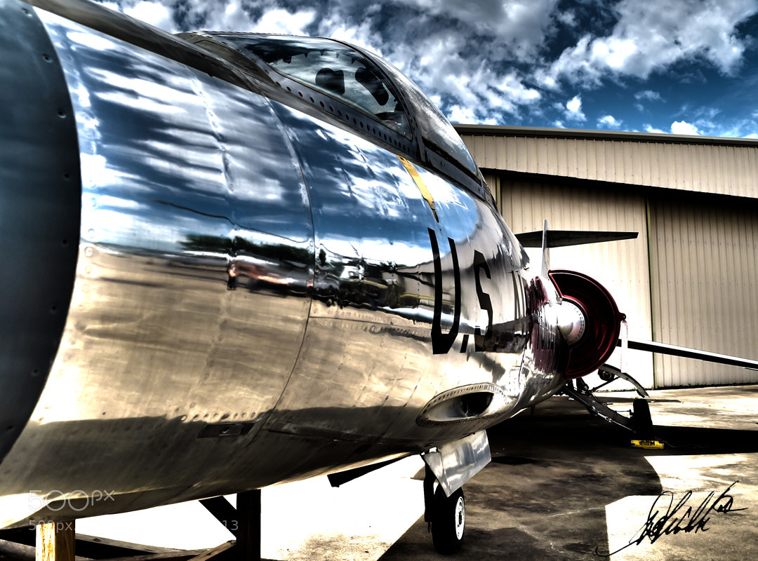 Nikon D4S sample photo. F-104 thunderchief photography