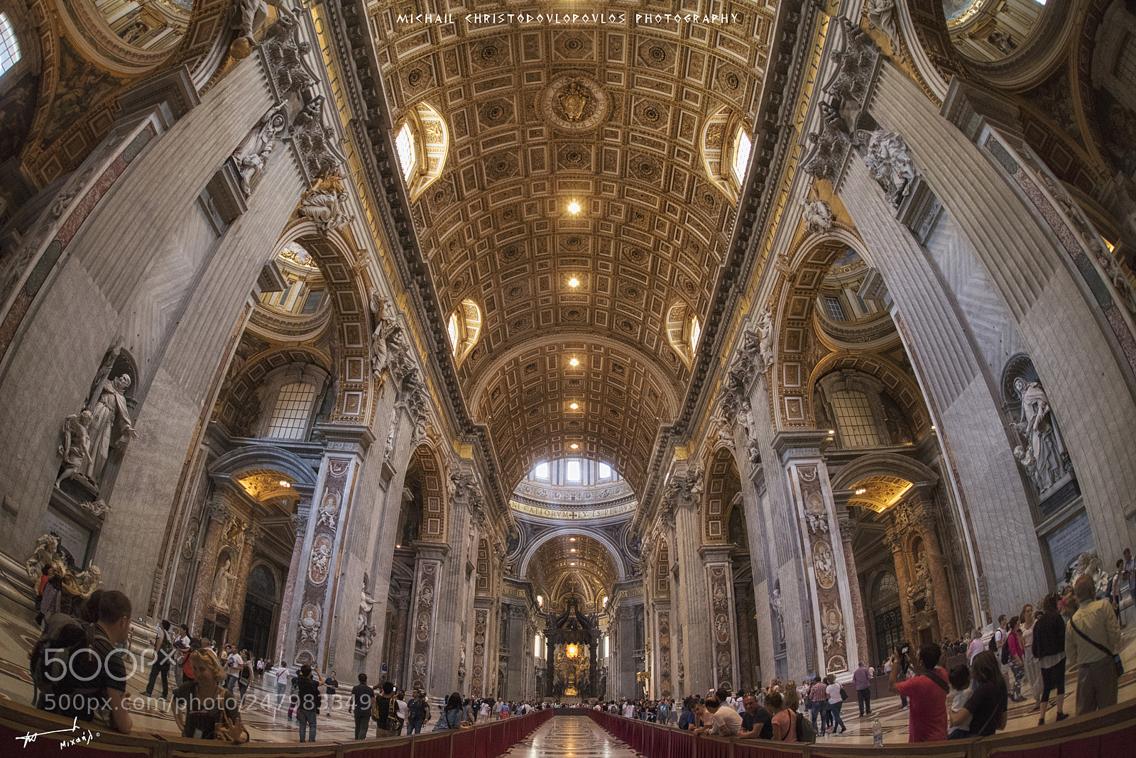 Nikon D810 sample photo. St. peter's basilica (vatican) photography