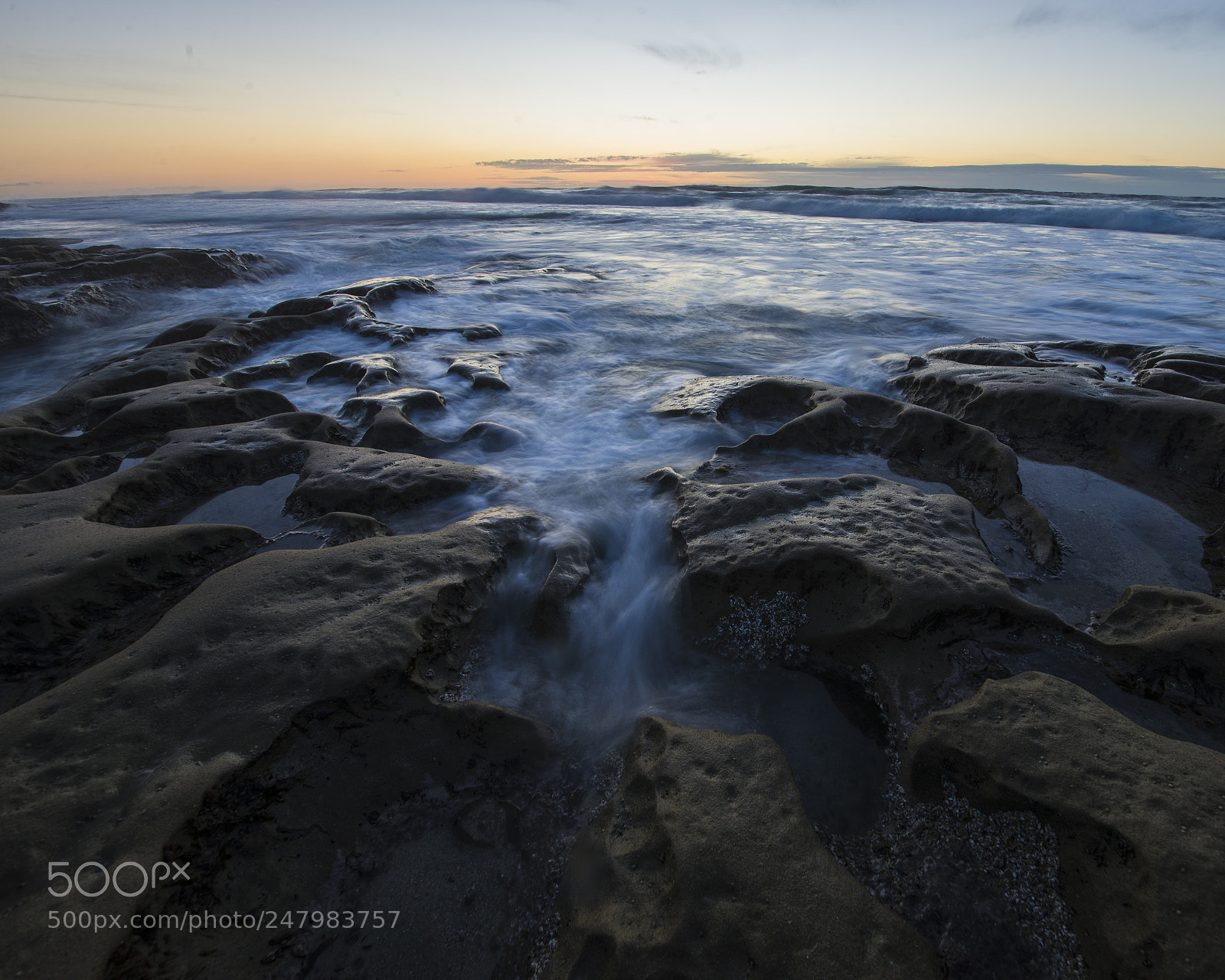 Nikon D600 sample photo. La jolla sunset photography