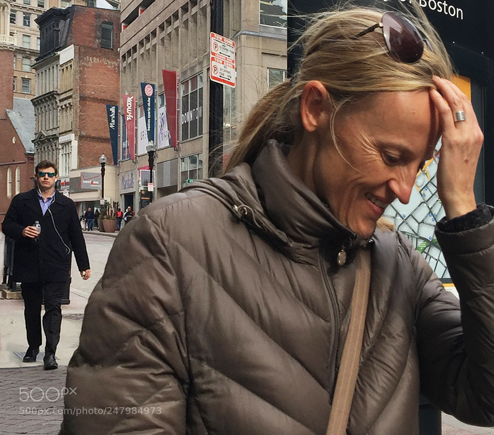 Apple iPhone 6 Plus sample photo. Over her shoulder photography