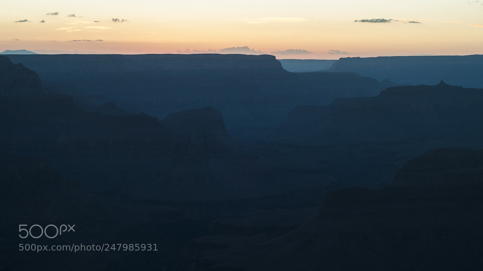 Nikon D90 sample photo. Sunset over grand canyon photography