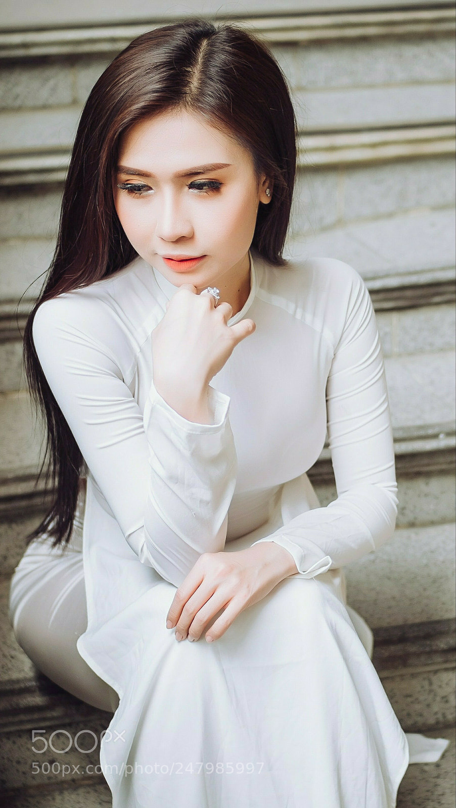 Fujifilm X-E1 sample photo. Long dress photography