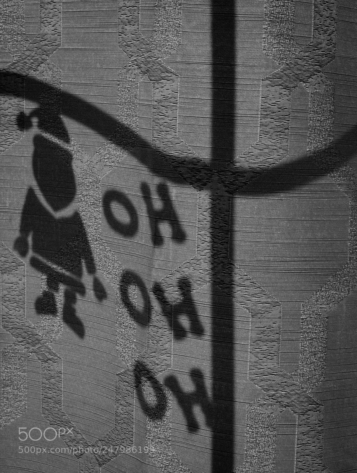 Nikon D3200 sample photo. Santa behind the curtain photography