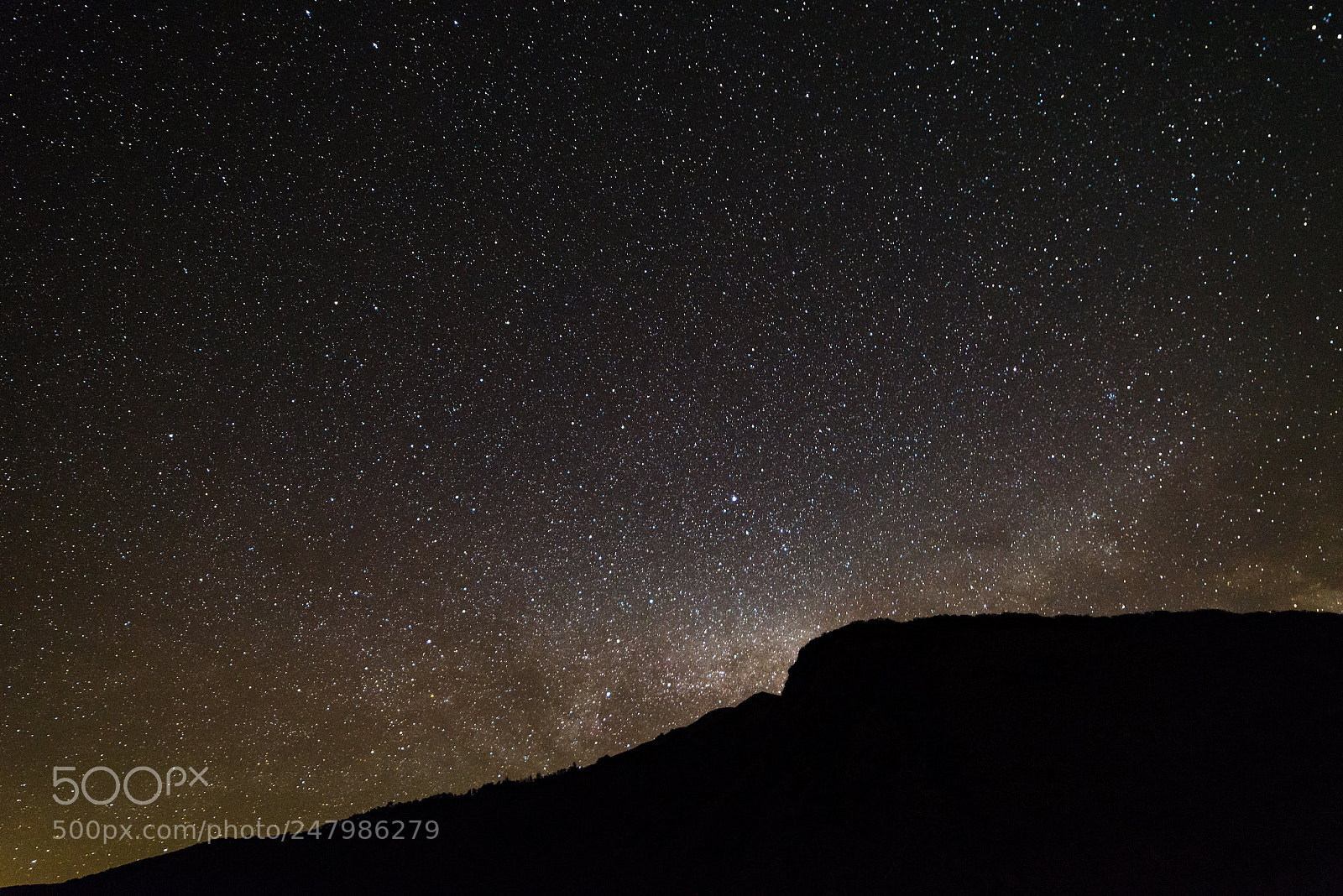 Nikon D610 sample photo. Milky way rising from photography