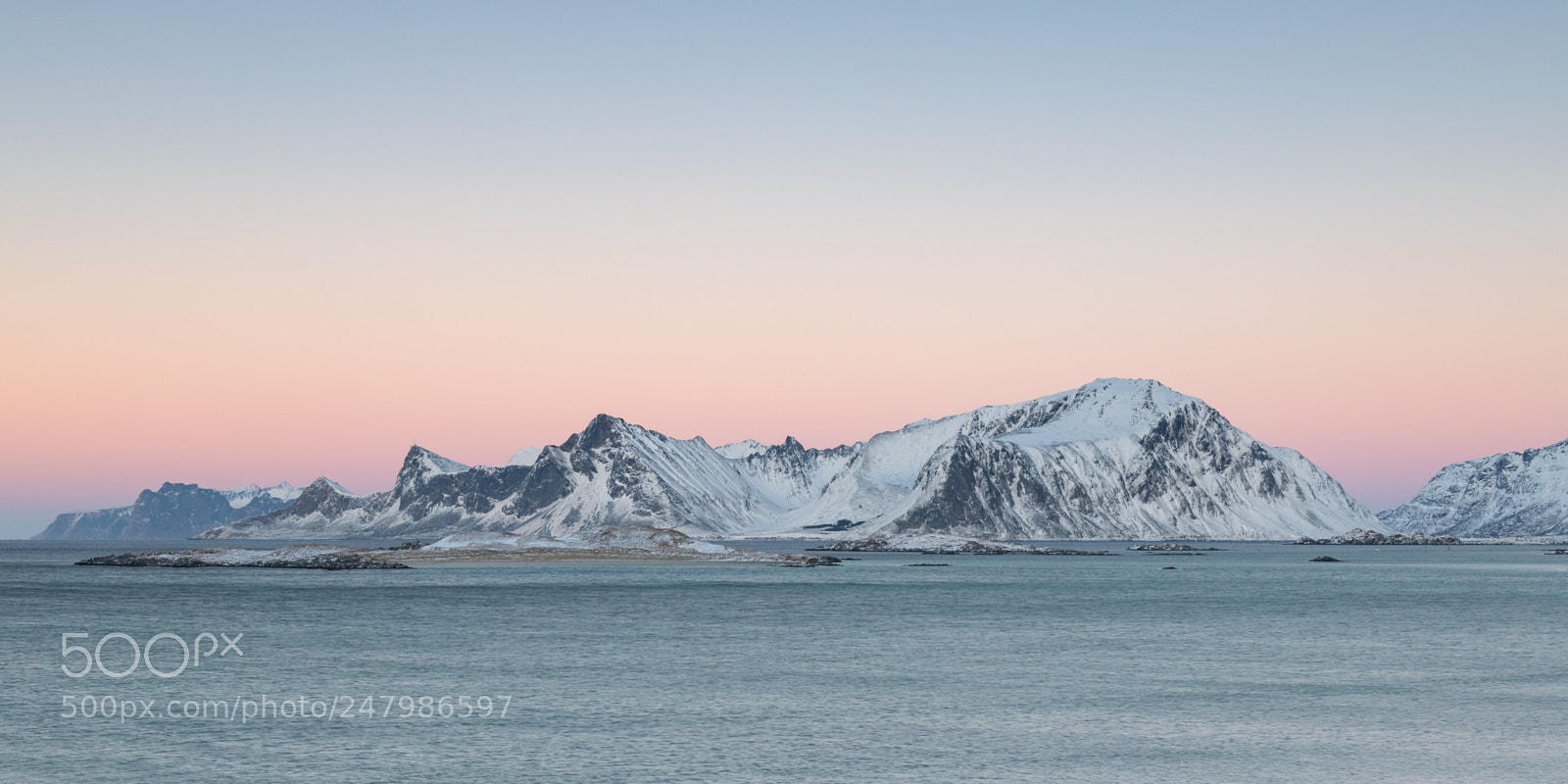 Nikon D850 sample photo. Lofoten sunset photography