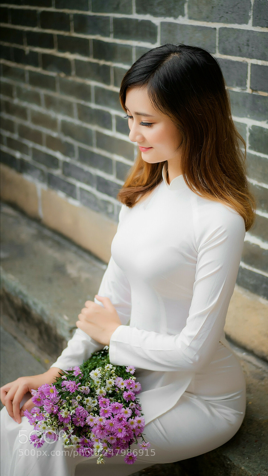 Fujifilm X-E1 sample photo. Long dress photography