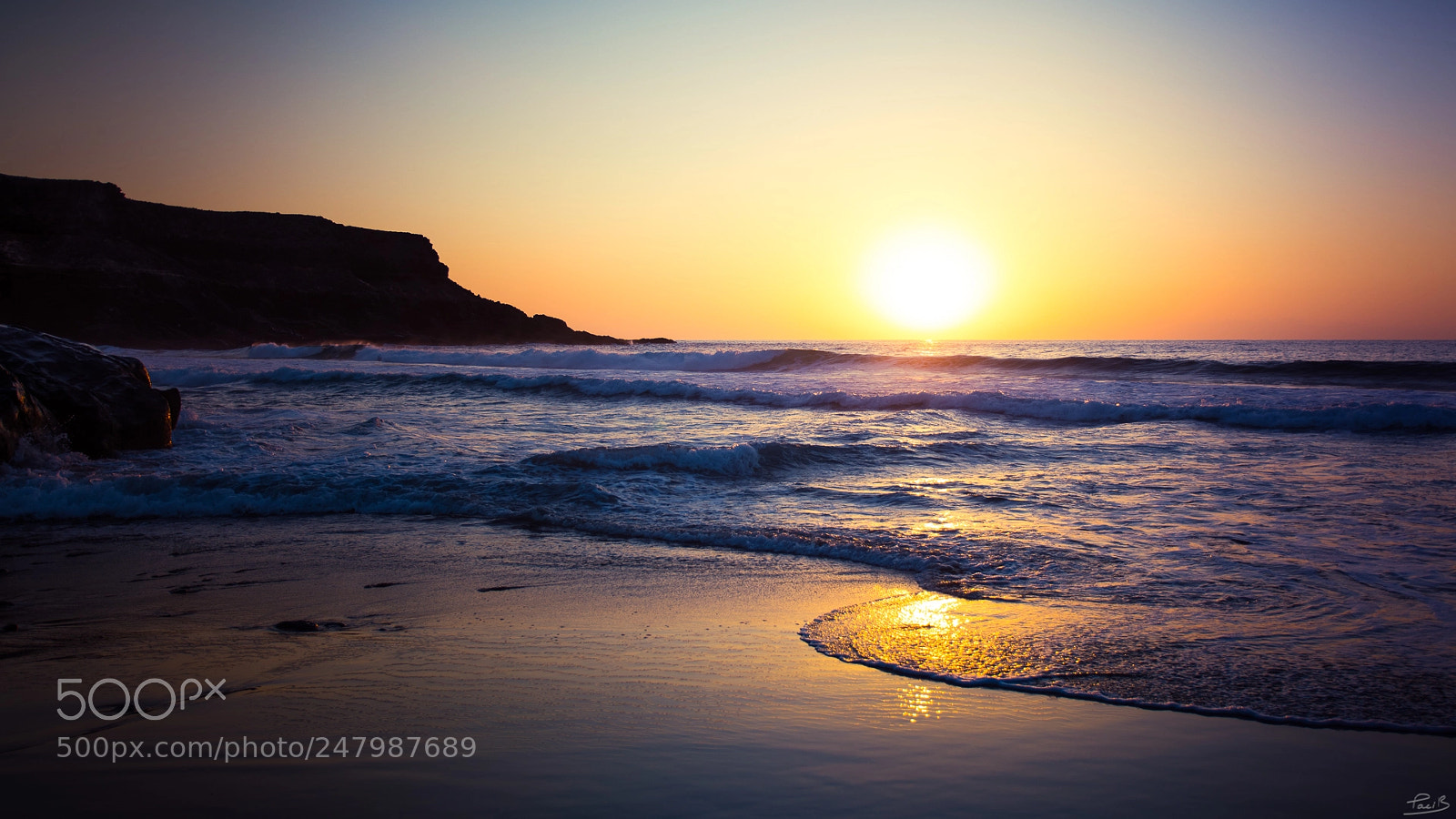 Canon EOS 5D Mark IV sample photo. Sunset in canary islands photography
