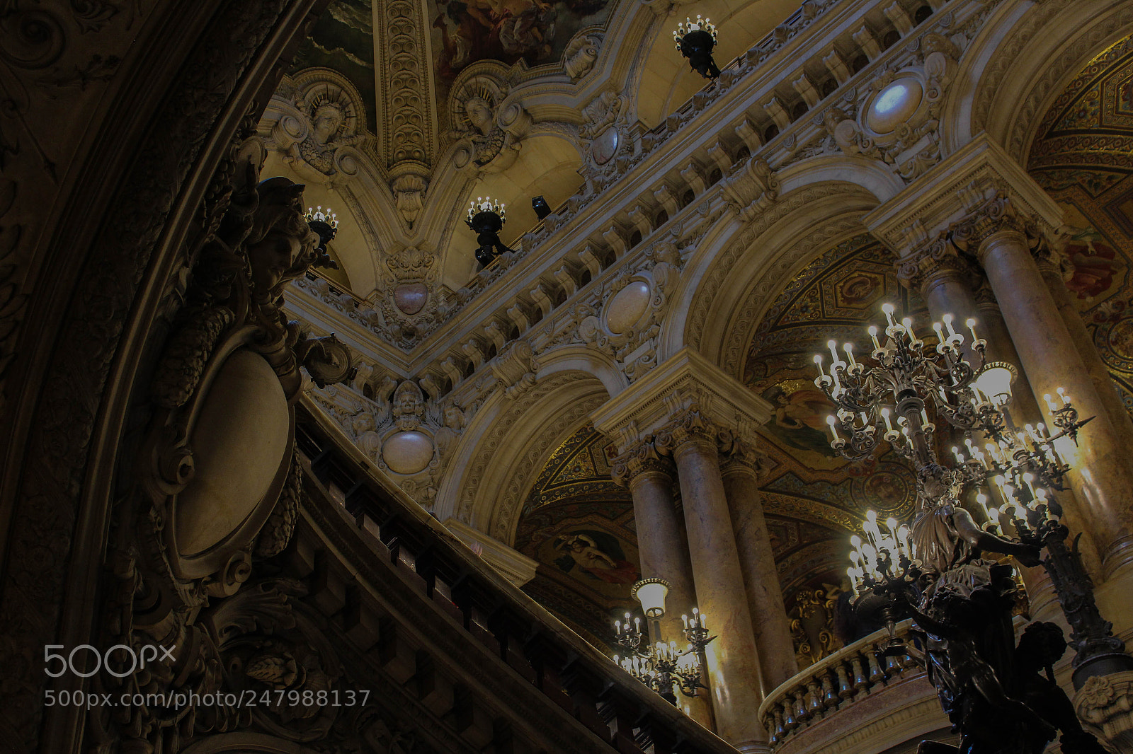 Canon EOS 1200D (EOS Rebel T5 / EOS Kiss X70 / EOS Hi) sample photo. Palais garnier interior photography