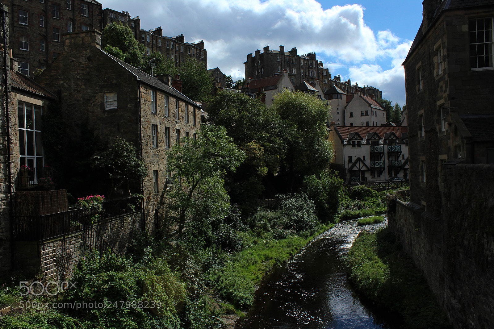 Canon EOS 1200D (EOS Rebel T5 / EOS Kiss X70 / EOS Hi) sample photo. Dean village, edinburgh photography