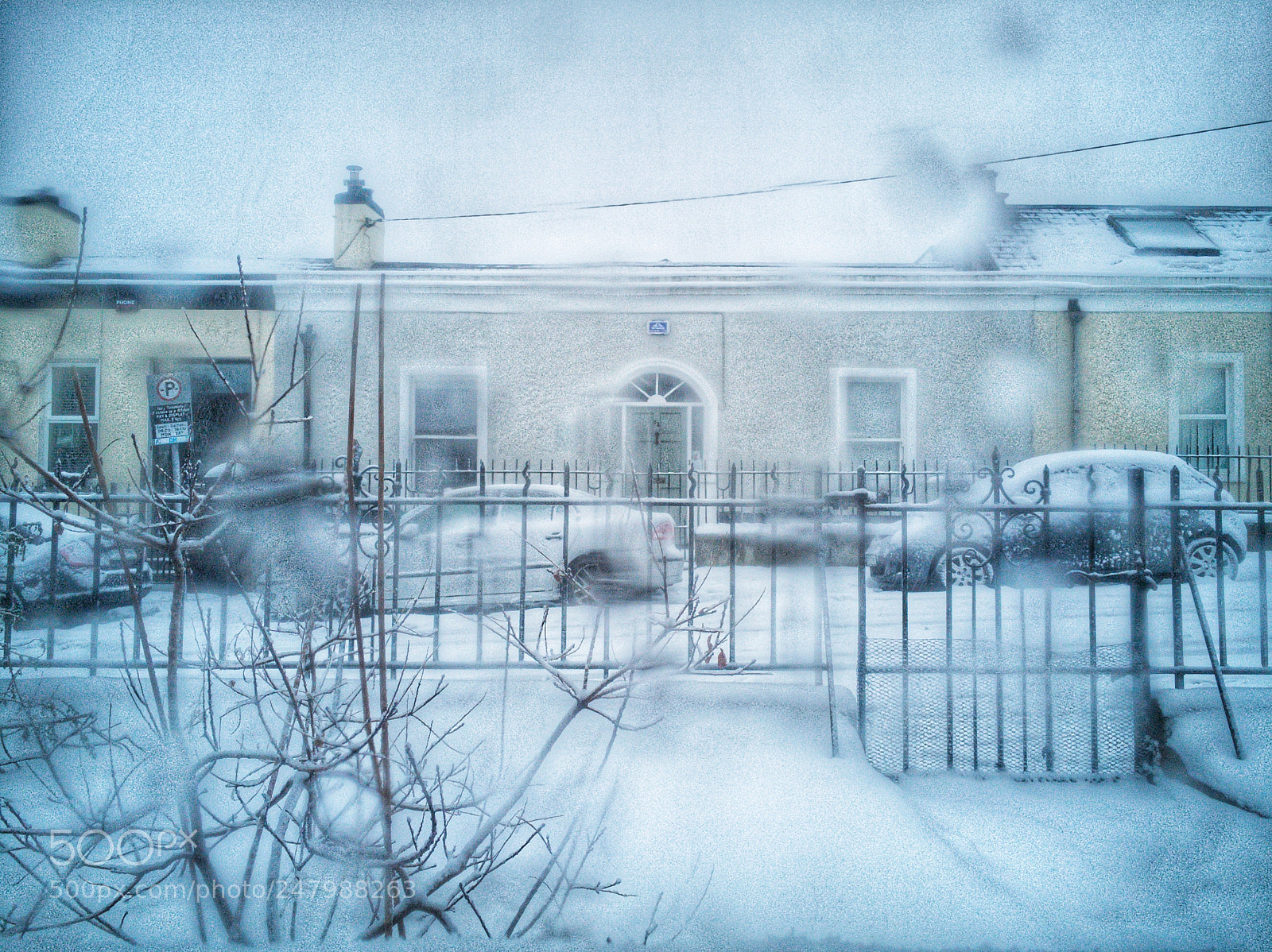 HUAWEI P10 sample photo. Dublin winter scene photography