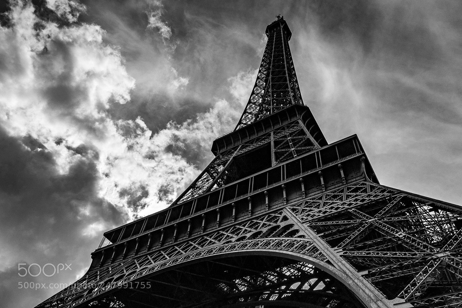 Nikon D3100 sample photo. Eiffel photography